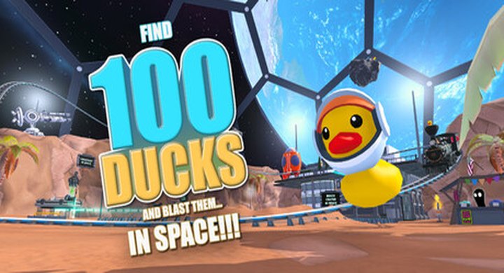 在太空中寻找 100 只鸭子并炸飞它们 Find 100 Ducks and Blast Them…IN SPACE -下载-游戏本体-绿色免安装-解压即玩~